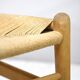 Set of six 'Wishbone chair' model chairs by Hans J. Wegner with leather cushions