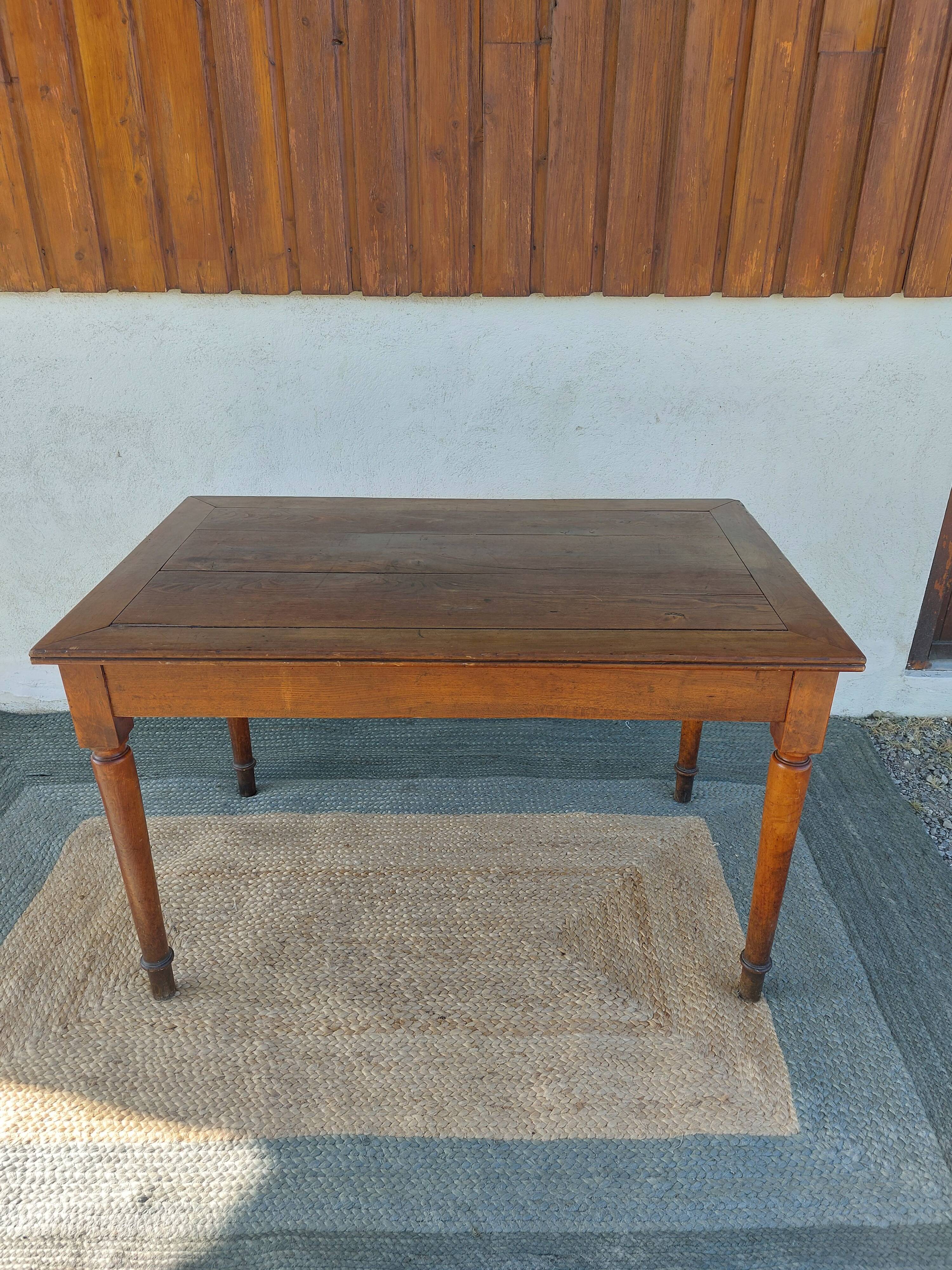 bistro wooden table