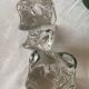 Pair of vintage Saint Louis crystal candlesticks from the 70s