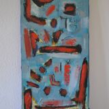HST abstract painting mid-20th century CoBrA art brut