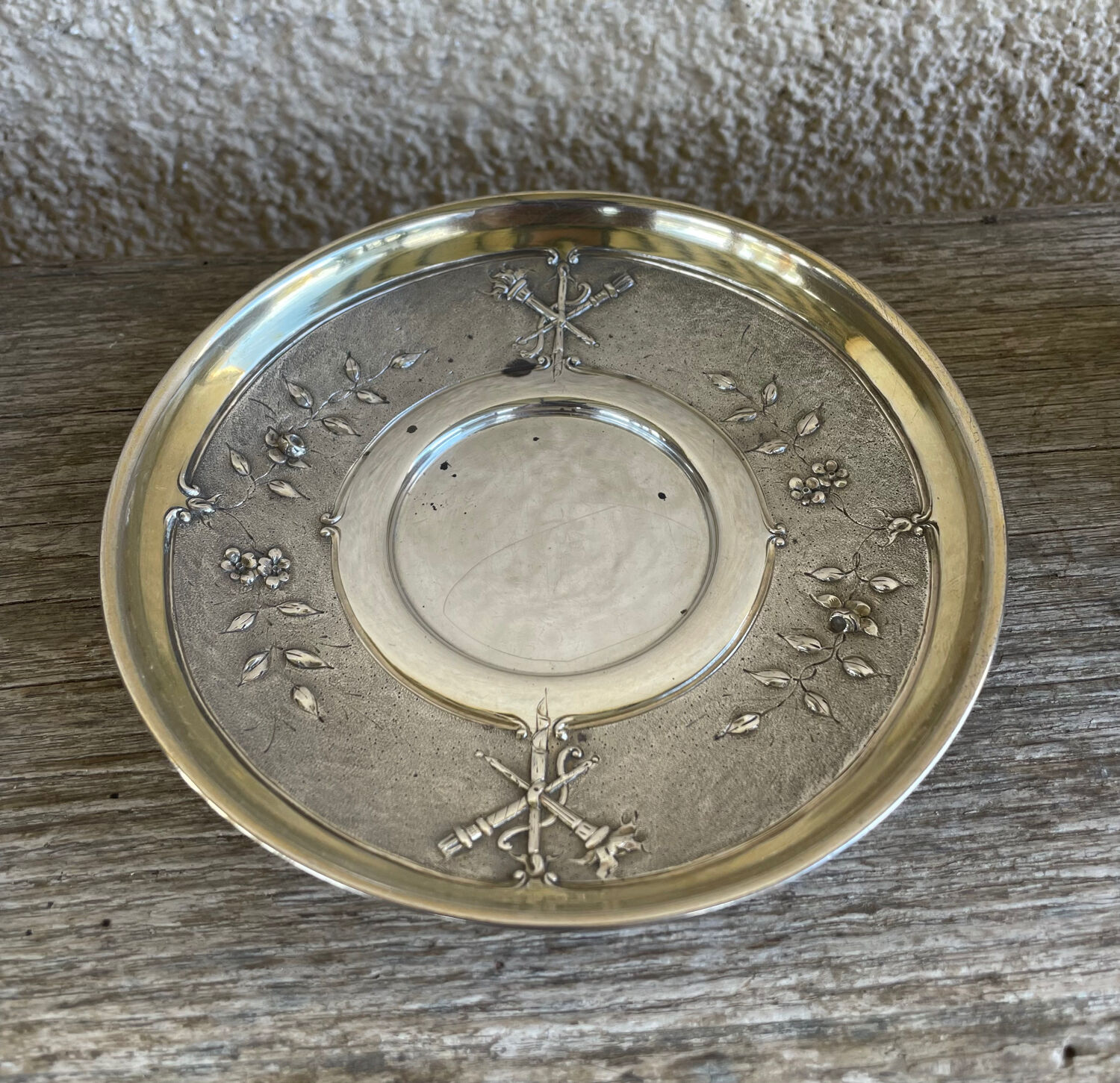 Silver plated urn trophy cup