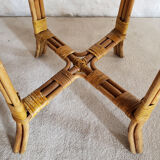 High rattan table