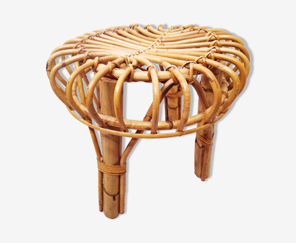 Tabouret bambou par Franco Albini 60'