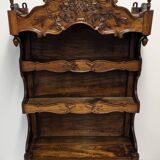 Shelf called "Estagnier Provençal" in Louis XV style walnut