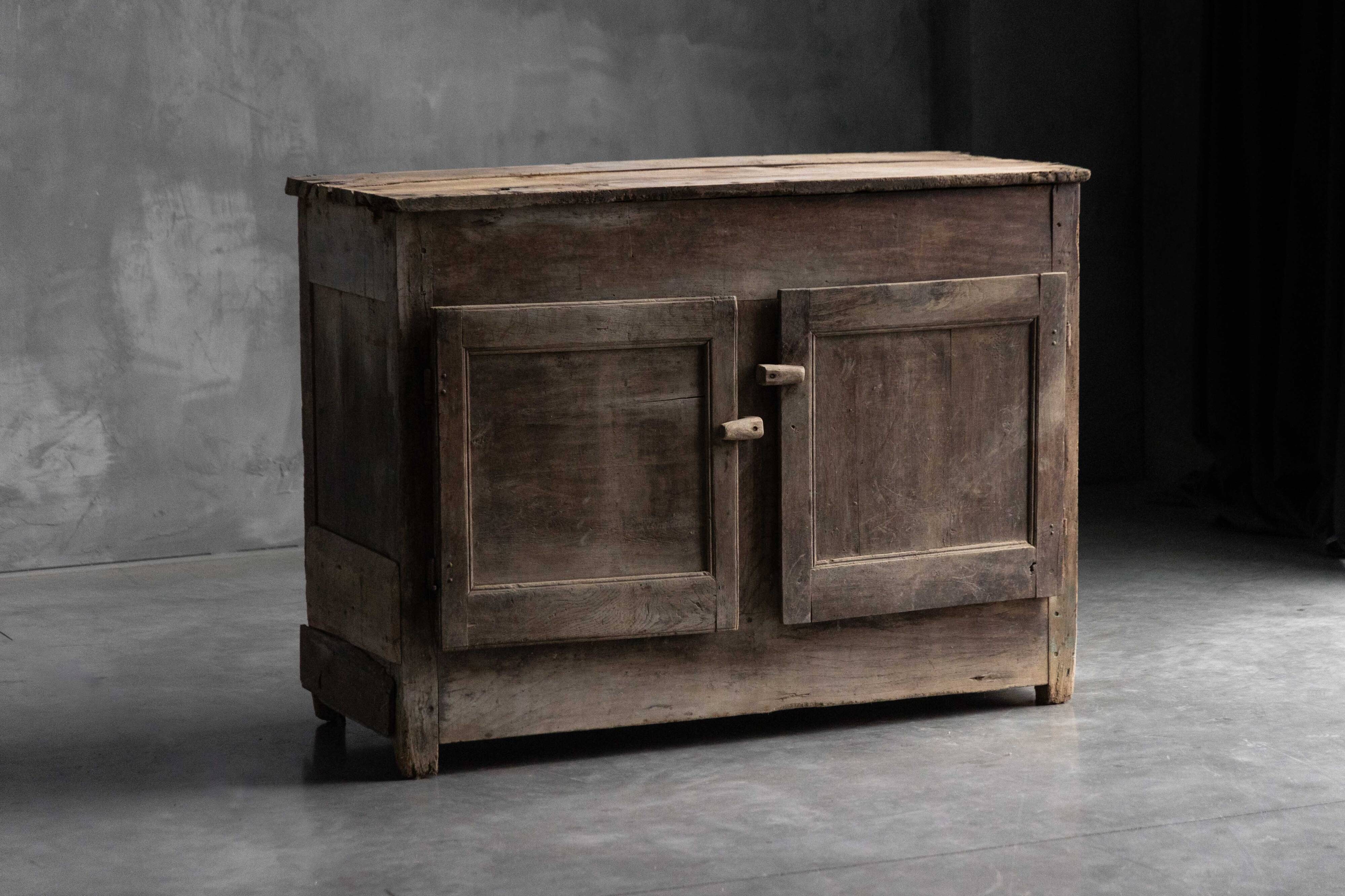 Rustic Wabi Sabi Cabinet, France, 19th Century