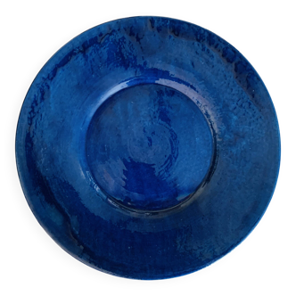 Grand plat biot bleu