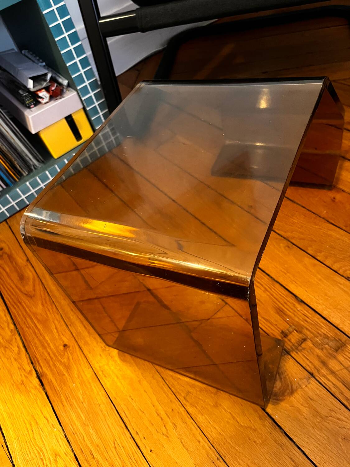 Vintage Plexiglas Footrest