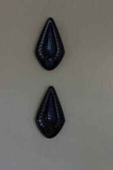Mid-Century Ceramic Wall Lamps by Einar Johansen for Søholm Stentøj, Denmark