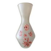 Kitsch vase with floral decoration