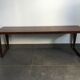 Scandinavian rosewood mirror and bench by Aksel Kjersgaard 60s