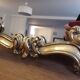 Baroque style gilded mirror