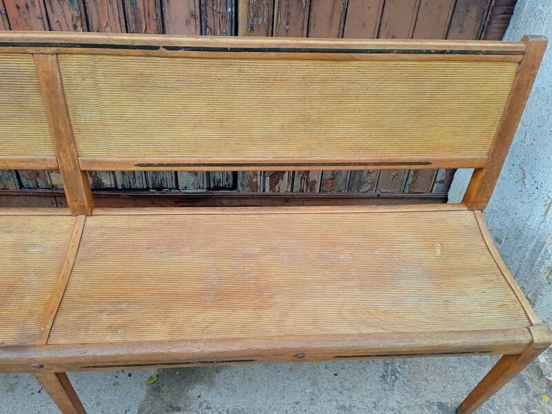 Stella bench 199 cm vintage wood