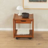 70s Side Table Trolley with Drawer