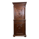 Louis XIII style Burgundian cabinet in solid wood circa 1850-1880