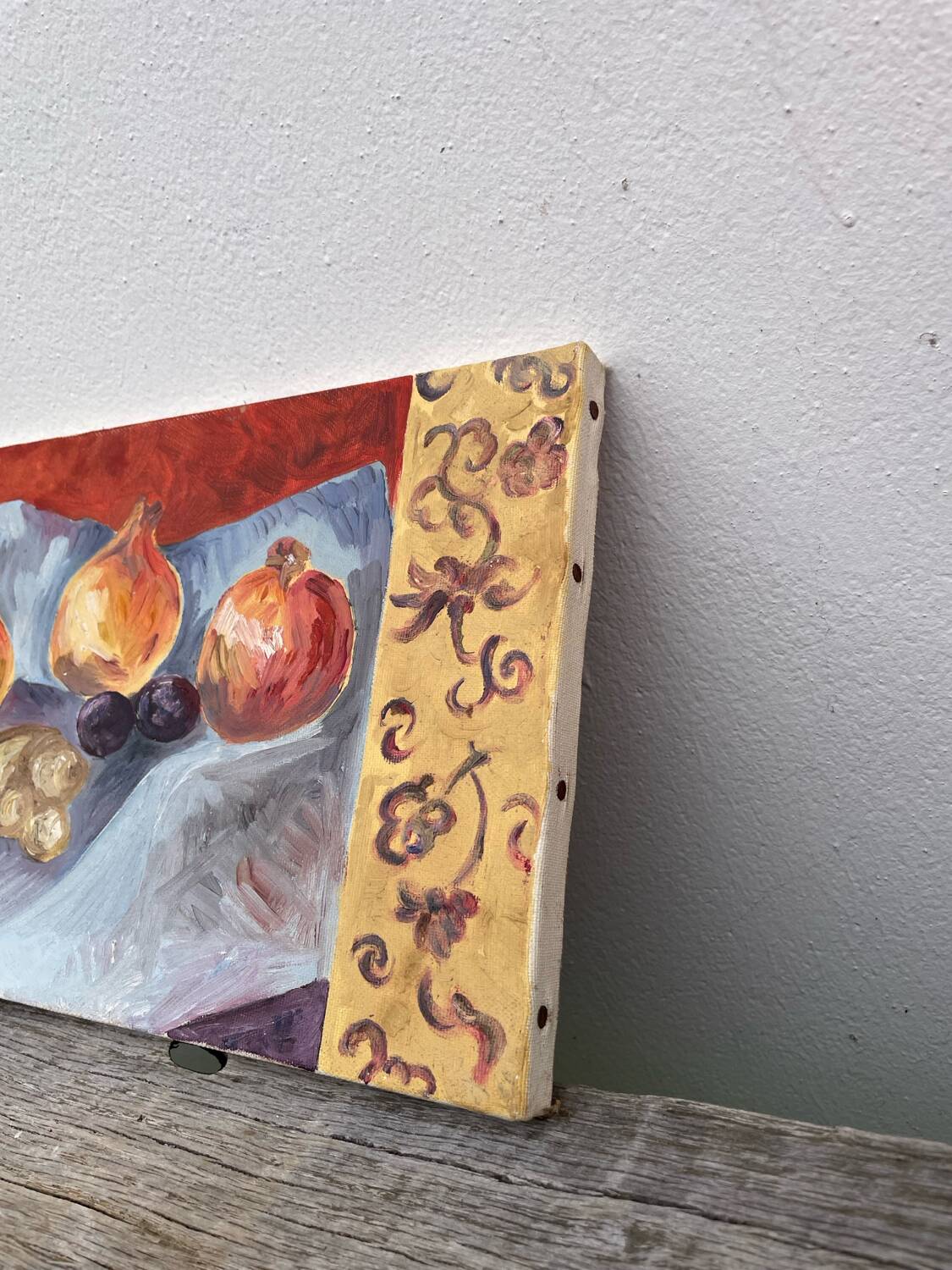 Still life oil painting