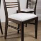 Set of 4 modernist chairs in oak and boucle fabric - 1940