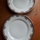 Pair of porcelain plates