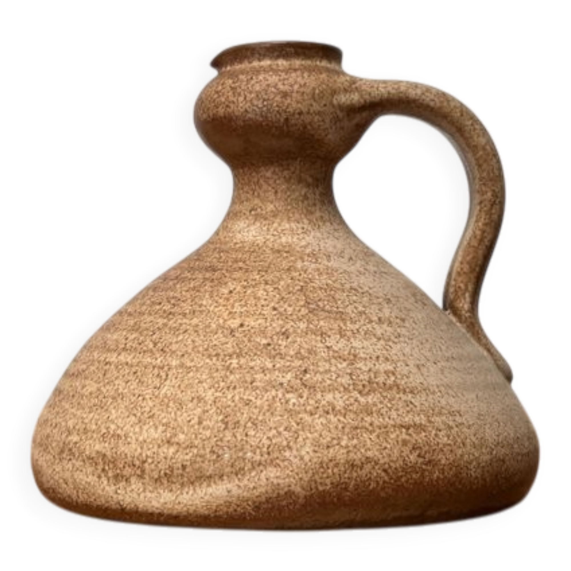 Carafe vase from the German studio of the mid-century by Petra Pottery, 1960s.