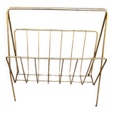 Golden magazine holder