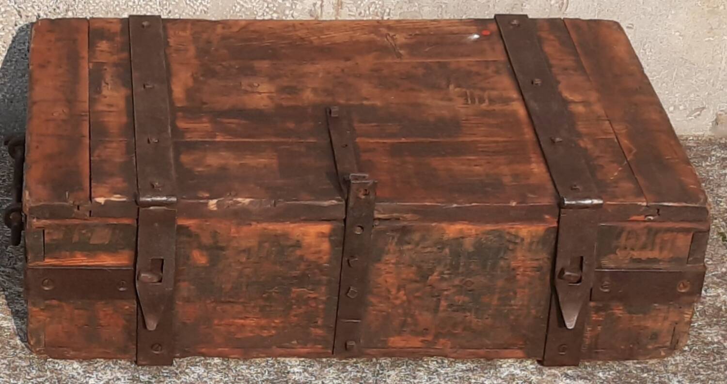 Old military chest