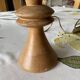 Lampe à poser en bois tourné