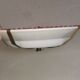 Old hollow dish 26cm faience st amand, décor at le coq