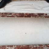 Fireplace in red marble from Languedoc