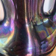 Vase Design Vintage à Cornes – Verceram Années 50/60 – Reflets Irisés