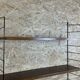 60s 70s oak string shelf module by Kajsa & Nils "Nisse" Strinning Sweden