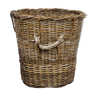 Handwoven French Round Mantel Basket