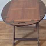 Mahogany marine table