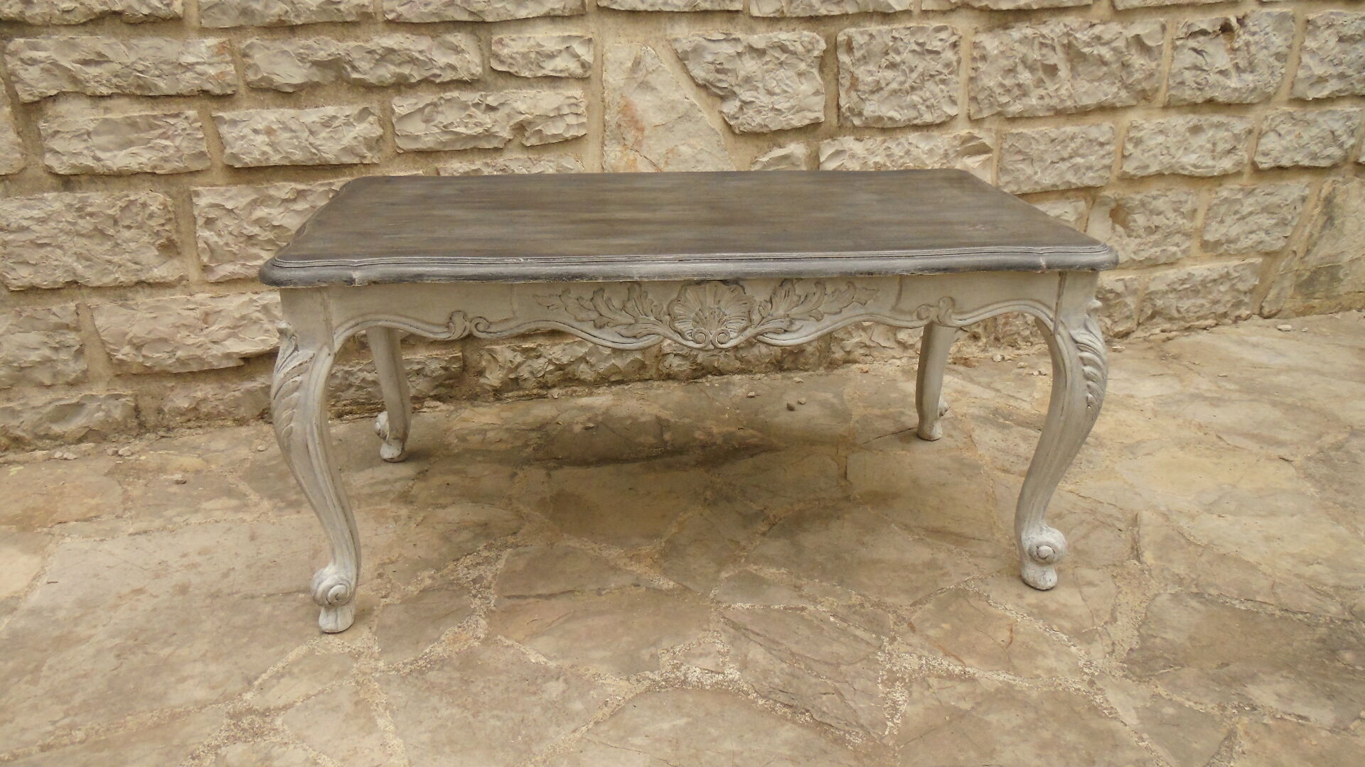 Skate table Skate Shabby chic style Louis XV