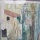 Aquarelle montée de l'eglise à st paul de vence (alpes maritimes 06) signed pierre dumont 1975, frame