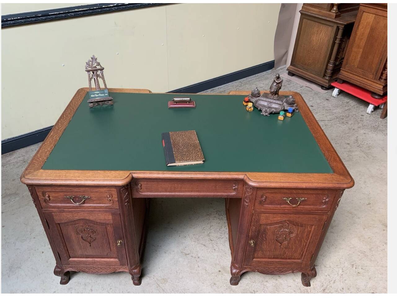 Bureau à double face - Art nouveau