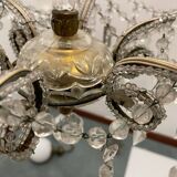 Vintage Crystal Beaded Chandelier