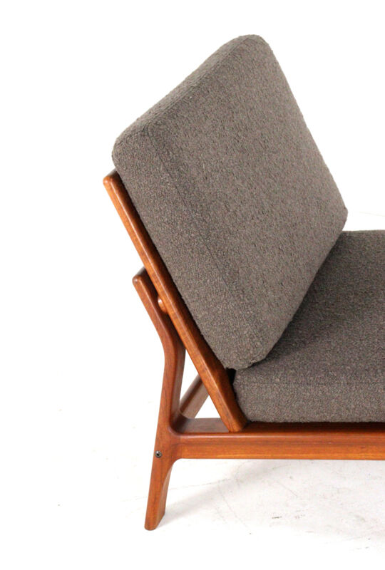 Komfort lounge chair 'Nimtofte' - Brown - danish design in teak