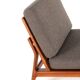 Komfort lounge chair 'Nimtofte' - Brown - danish design in teak