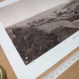 Montcuq, Lot, printed photo plate from 1942.