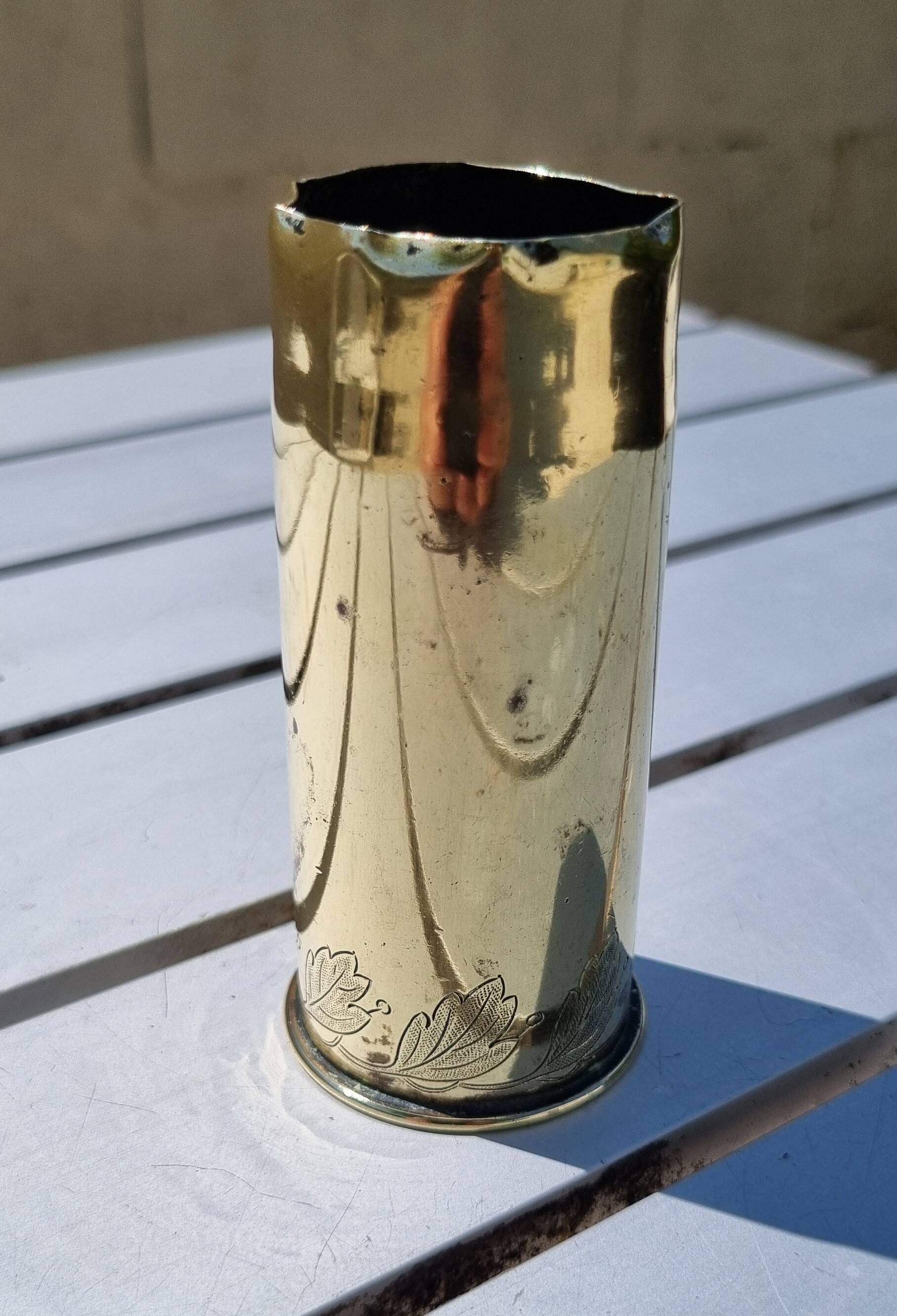 Shell casing World War I 1914-1918