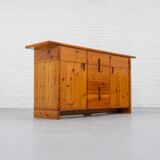 Silvio Coppola pine sideboard, 1960s