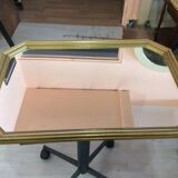 Golden octagonal mirror
