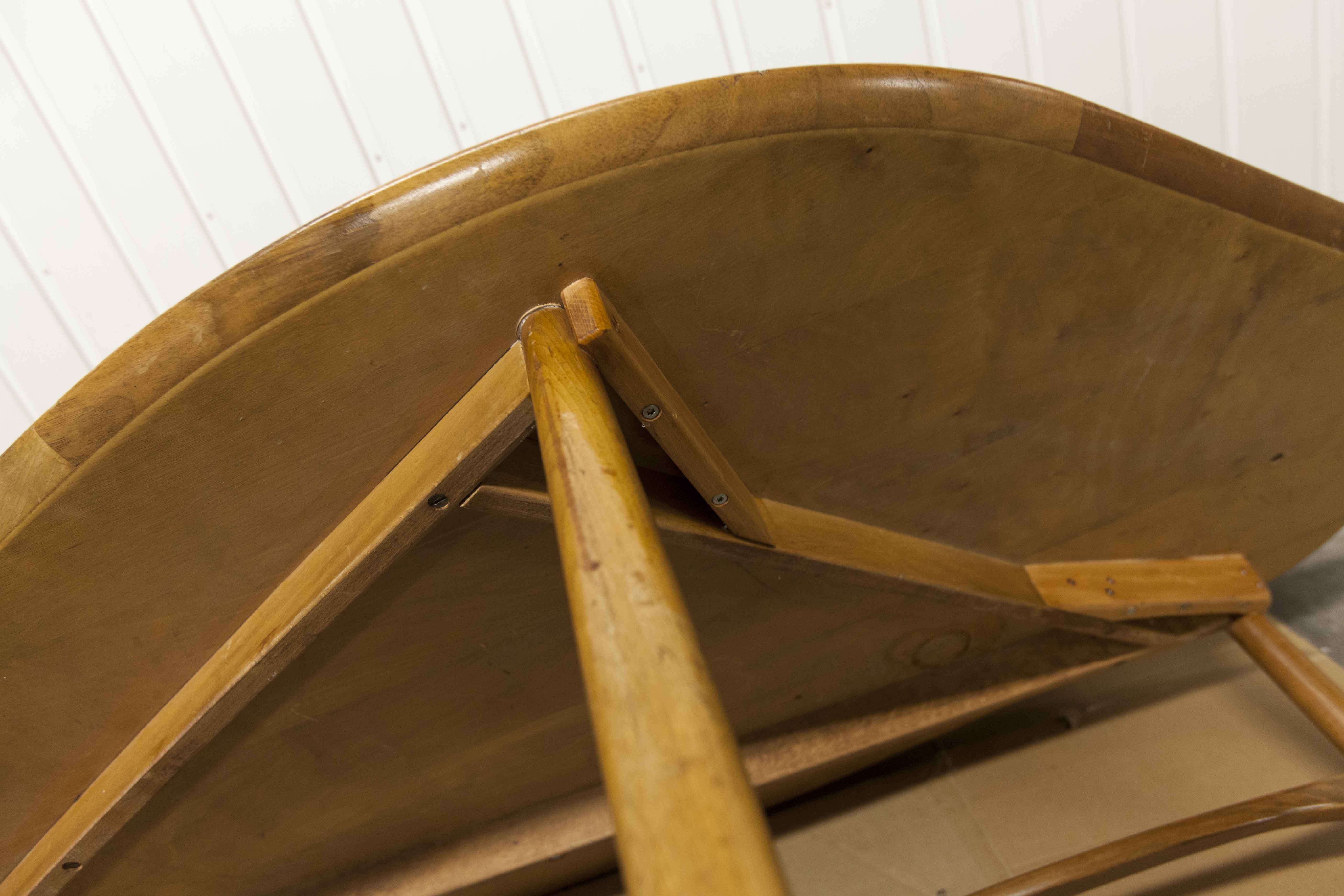 Coffee table XXL Scandinavian teak 178cm 1965