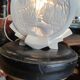 Lampe lithophanie en biscuit et stuc style arts décoratifs