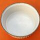 1930s Round soufflé dish N°2 White ceramic