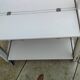 Foldable dessert table TOBIA by CIATTI vintage white lacquer design ITALY