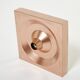 Set of nine wall lamps copper Klaus Hempel for Kaiser Leuchten 1970