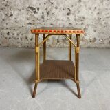 Rattan table