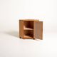 Scandinavian Birch Corner Cabinet, Mid-Century