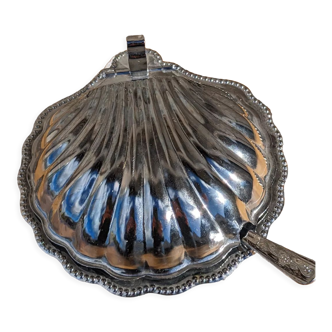 Beurrier coquillage vintage avec son couteau