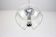Large transparent glass ceiling light by Koch & Lowy, Peill & Putzler, Germany, 1970.